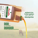 EWALIA SHAKINGSAFT FÜR PFERDE: FLASCHE 1 LITER